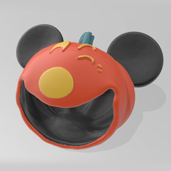pose-4.png Bol à friandises Halloween Mickey citrouille #HALLOWEENXCULTS