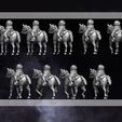 Mounted-Torsos-2.jpg 28mm Union Cavalry American Civil War Multipart and Print Supported