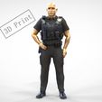 P1.1e.jpg N1 American Police Officer Miniature 3D print model