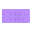Pièce7.STL Stranger Things plate
