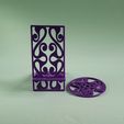 il_fullxfull.5706485981_aova.jpg Foldable Phone Holder and Coaster with Celtic Ornament
