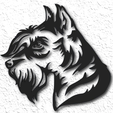 project_20230214_2335114-01.png Schnauzer Wall Art Scotty Dog Wall Decor Terrier