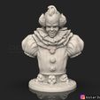 IT.6.jpg Pennywise Bust High quality - IT chapter Two - Halloween 3D print