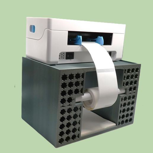 DSC01129.jpg Universal Thermal Label Printer Stand Organizer