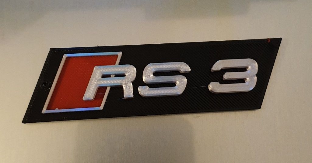 Download STL file Audi RS3 key ring • 3D print model ・ Cults