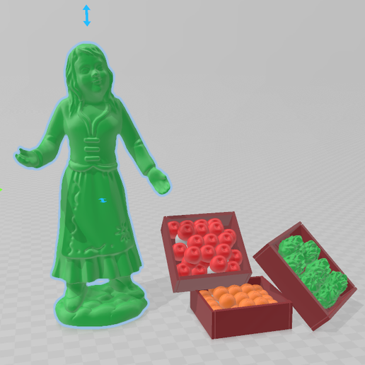 greengrocer nativity scene