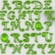 2023-06-16_17h05_10.jpg Tinker Bell - cookie cutter alphabet cursive letters - set cookie cutter
