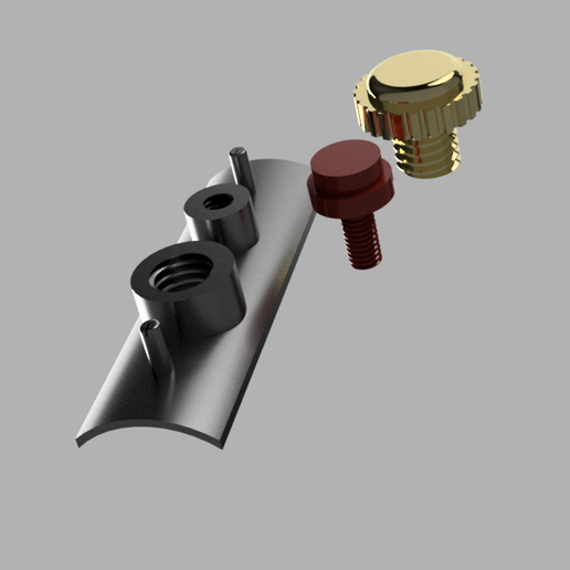 Light sabre Dummy Buttons for hex 3d sabre 3D model