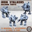 iron-stalker-group.jpg Iron Stalker Mech Kit - Kaledon Fortis