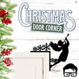 005a.jpg 🎅 Christmas door corner (santa, decoration, decorative, home, wall decoration, winter) - by AM-MEDIA