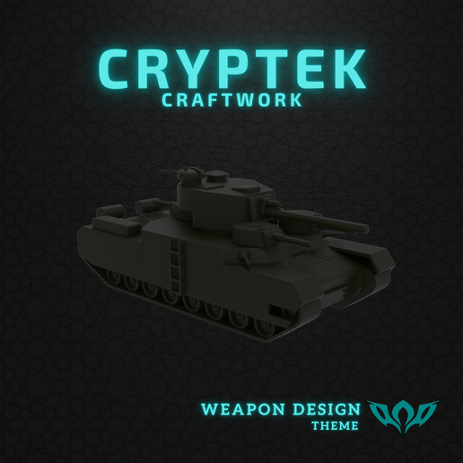 10. Miniature I-O  Supertank Tank Scale Replica