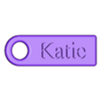 key-chain_20160711-16144-ea4s3a-0.stl Katie Personalized Key Chain