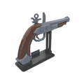 3.png Sailor Pistol - Sea of Thieves - Printable 3d model - STL + CAD bundle - Personal Use