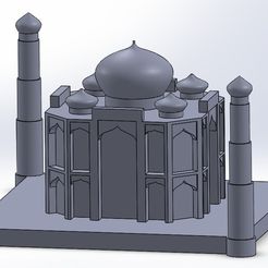 side.PNG Free 3D file Taj Mahal・3D print design to download
