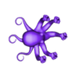 fucktopus_no_supports_remix_magnetized.stl Angry Octopus (magnetic)