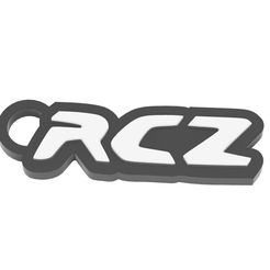 Rcz.jpg STL-Datei Schlüsselanhänger R C Z・3D-Druck-Idee zum Herunterladen