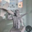 Primed.jpg Sixth scale Macgyver bust - Set of 9 stl-files for 3d printing