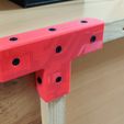 IMG_20241004_134812.jpg 3D Printed Parts for DIY Furniture - L Shape Big Office Table