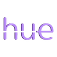 HUE.stl PHILIPS HUE LOGO