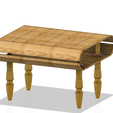 coffee_table_ct02 v18-42.png coffee table footrest bench 3d print and cnc