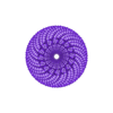 picky easter egg.stl Huevo de Pascua arco iris - Spiky Sensory Fidget