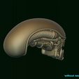 14.jpg Xenomorph Alien biomechanical head