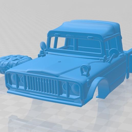 Jeep Kaiser M715 1967 – STL Body Truck Only