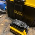 964b94a2-6511-44d4-b129-9f1b6292dd6e.jpg Dewalt batteries to Stanely fatmax adaptor