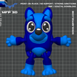 STL-3MF-slicer-10.png ARTICULATED - BLUEY - MFP3D - NO SUPPORT - PRINT IN PLACE - SENSORY TOY - FIDGET