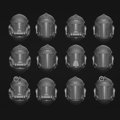 haz-op-helmets-2.png Fichier STL Casques Hazard Ops・Design imprimable en 3D à télécharger