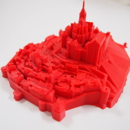 P7176877_preview_featured.jpg Download free STL file Mont Saint Michel • 3D printer template, Cults