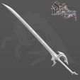2.jpg Cha Hae-in Sword from Solo Leveling for cosplay 3d model