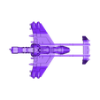 Epic_Vulture_w_Hellstrike_Missile.stl Cannoniera VTOL da 1/4" per eserciti umani