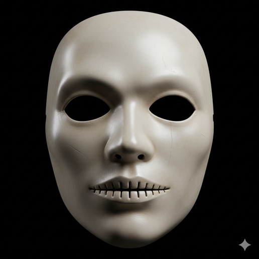 adult size mask STL, devil mask STL, FDM friendly mask STL, demon mask STL, tribal mask STL, armored mask STL, fox mask STL, adjustable strap mask STL, hyper detailed mask, pre supported mask STL, masquerade mask STL, evil clown mask STL, lightweight mask