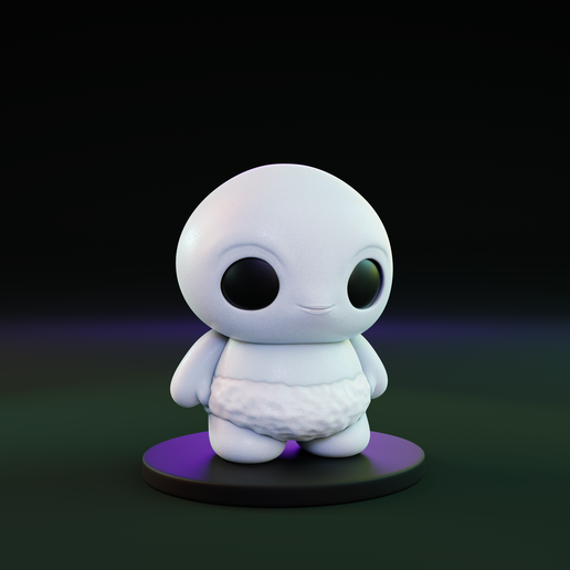 Lumimon Froz – Snowflake Fantasy Creature STL | Cute Chibi Collectible