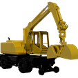1604ZW_3.png 1604ZW road rail excavator HO 1:87 scale