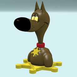 Capture d’écran 2017-09-29 à 12.09.29.png Free STL file Rantanplan By Morris・Template to download and 3D print