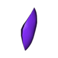 thalamusthalamus_redblue.stl Educational Thalamus schematic representation