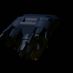 3tJP.jpg STL file Triple Jump Pack Finned・3D printer model to download
