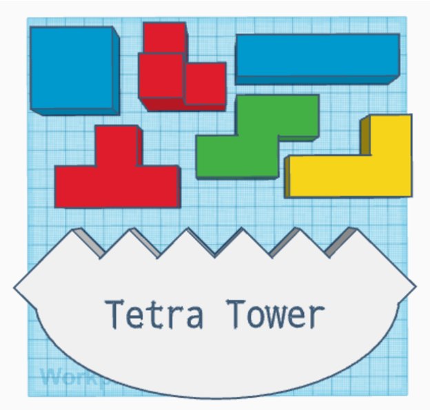 Download STL file Tetra Tower Tetris • 3D print model • Cults