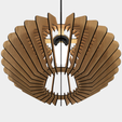 Modelo-4-2.png CEILING LIGHT LAMP 3D PRINT AND LASER CUT FILES MODEL 4