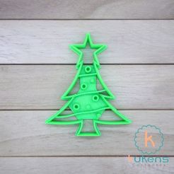 pino navidad.jpg STL file Cookie Cutter Christmas Tree・3D printer model to download