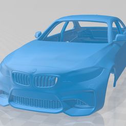 BMW-M2-F87-Coupe-2015-1.jpg Télécharger fichier BMW M2 F87 Coupé 2015 Carrosserie imprimable • Modèle imprimable en 3D, hora80