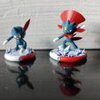 Печатная 3D модель Sneasel и Weavile