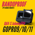 Custom_Bandoproof_Mounts-52.png BANDOPROOF // GOPRO 9/10/11 horizontal // QAV-s JohnnyFPV