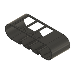 Support_tv.png Free STL file Remote control holder・3D printer model to download