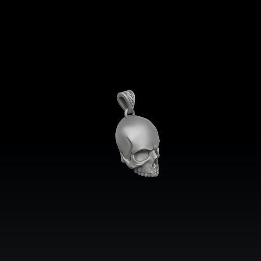 zx021czx21c12as21zxc321zsdasf.jpg Skull Pendant 3D print model