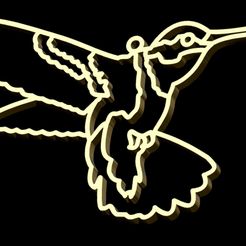 Hummingbird.jpg Archivo STL Colgante para colibríes・Diseño de impresora 3D para descargar