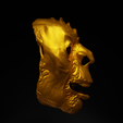 7.png Orc Coplay Costume Face Mask 3D print model