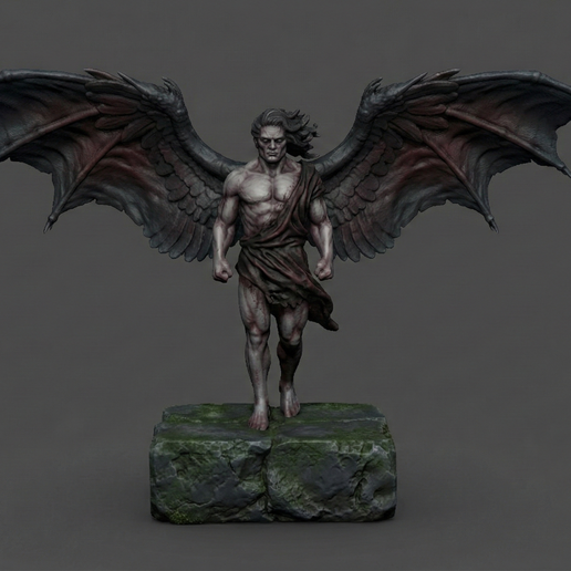 Focalor Goetia Demon STL Statue